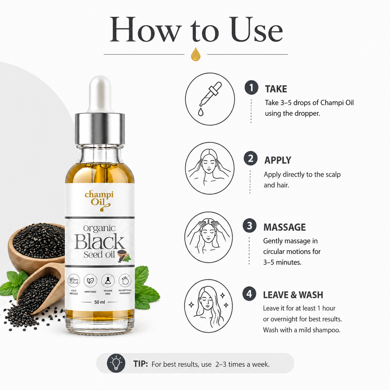Organic Black Seed Oil-50ml