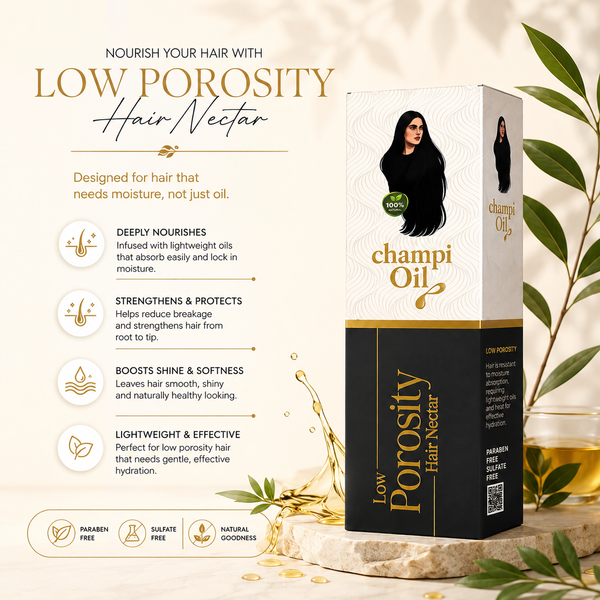 Champi Oil low porosity treatment