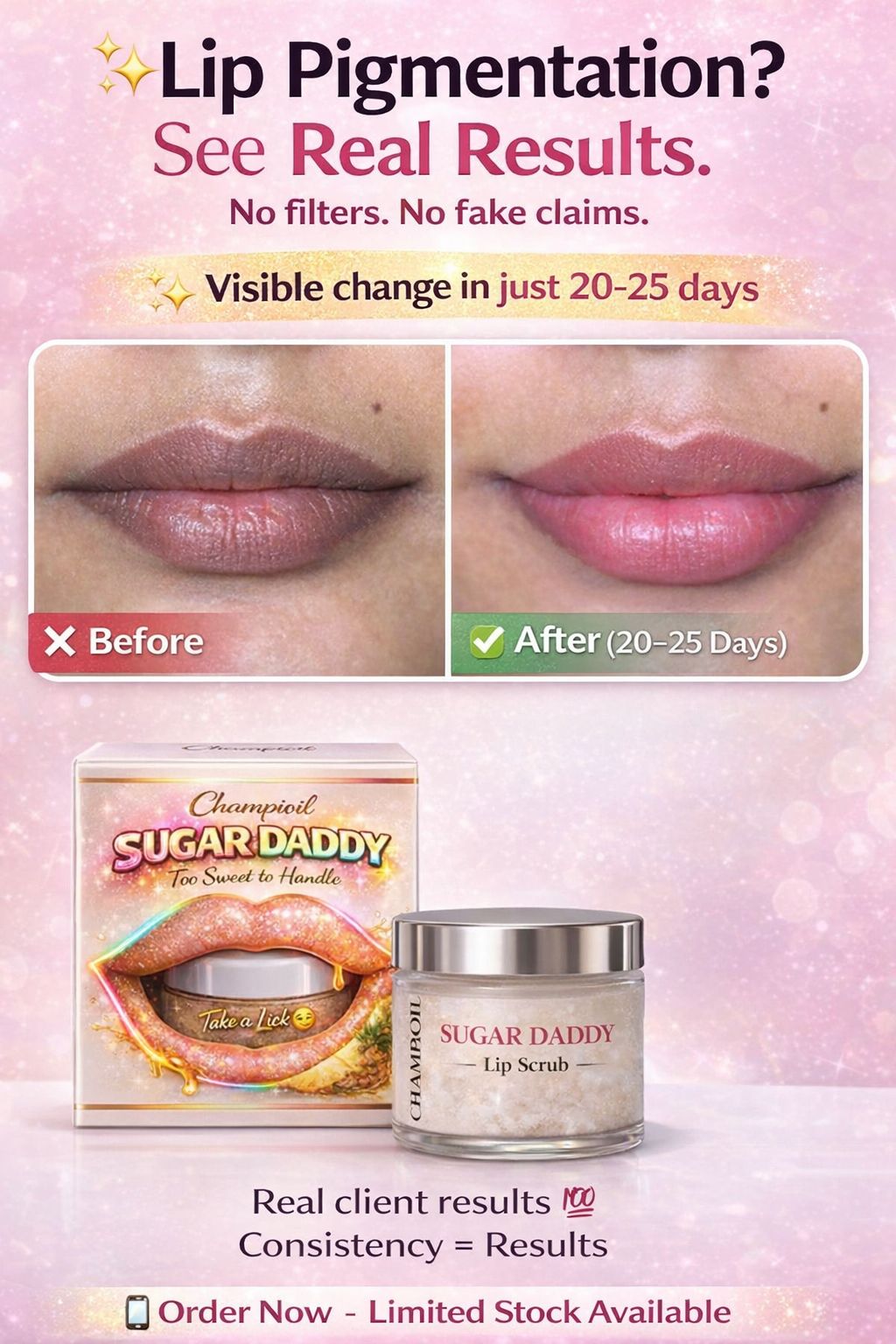 Sugar Daddy Lip Scrub