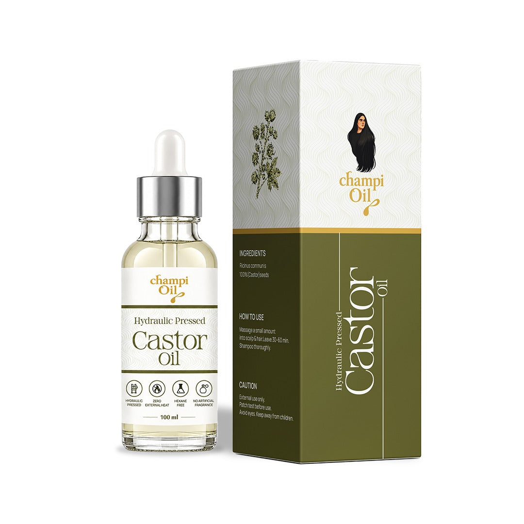 Champi Oil Castor Oil for hair and scalp nourishment