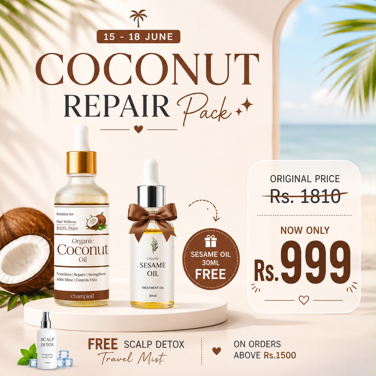 Coconut Repair Pack