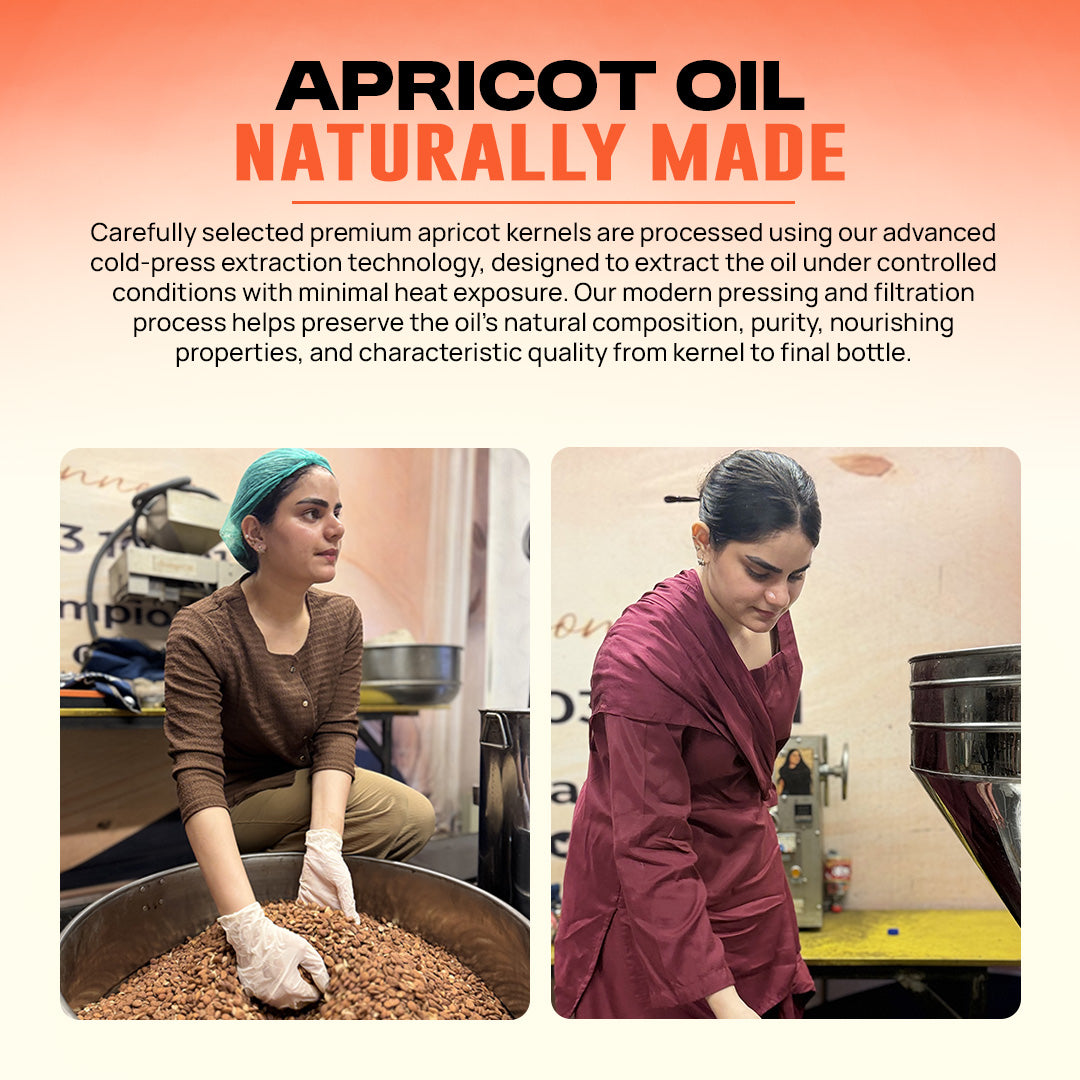 Champi Oil organic apricot kernel oil