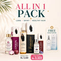 Champi Oil All In 1 Pack featuring multiple bottles of herbal hair care oil for nourishing and strengthening hair.