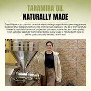 Step-by-step Taramira Oil routine for scalp massage and hair nourishment