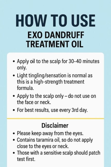 exo-dandruff oil